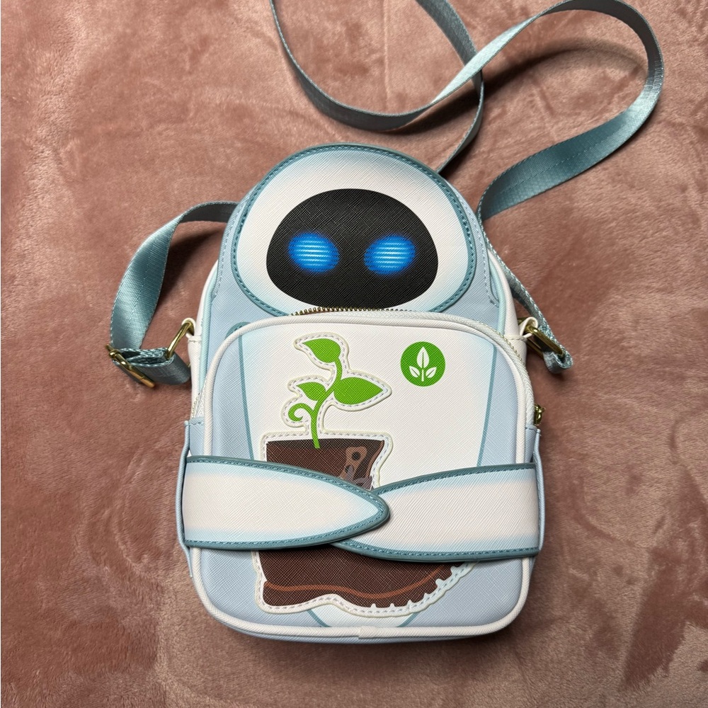 EVE Themed Crossbody Bag with Plant Design